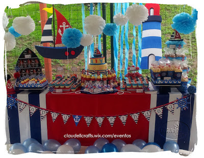 Claudell Crafts: +Fiesta Temática: Náutica+