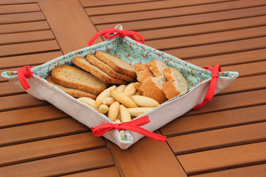 Clase de costura 8. Costura práctica: cómo hacer una panera de tela.