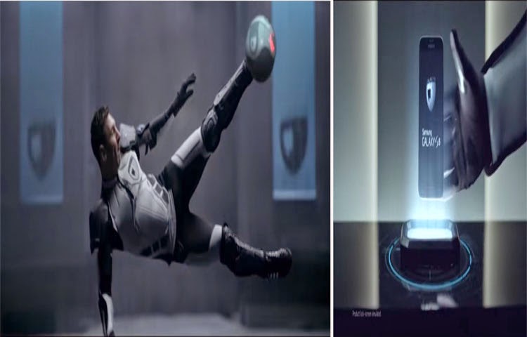 Tremendo anuncio de Samsung Galaxy 11 con las grandes figuras del Fútbol.