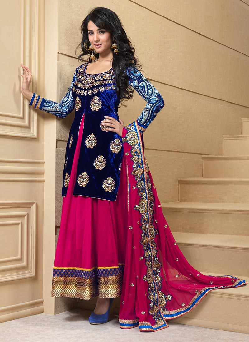 Bollywood Anarkali Embroidery Dresses Collection 2013-2014 - missy lovesx3