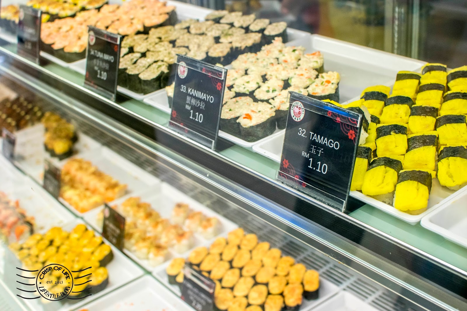 Empire Sushi Gurney Plaza, Penang Crisp of Life