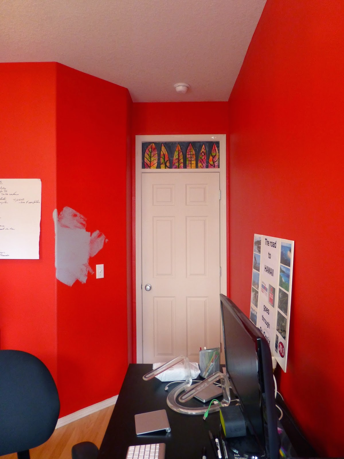 Made by Nicole Cardboard Stained Glass Window Upcycle