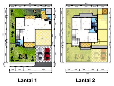Figure 2 Floor Plan Houses Minimalist