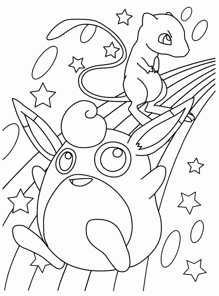Desenhos para colorir Pokemon - Eevee - Desenhos Pokemon