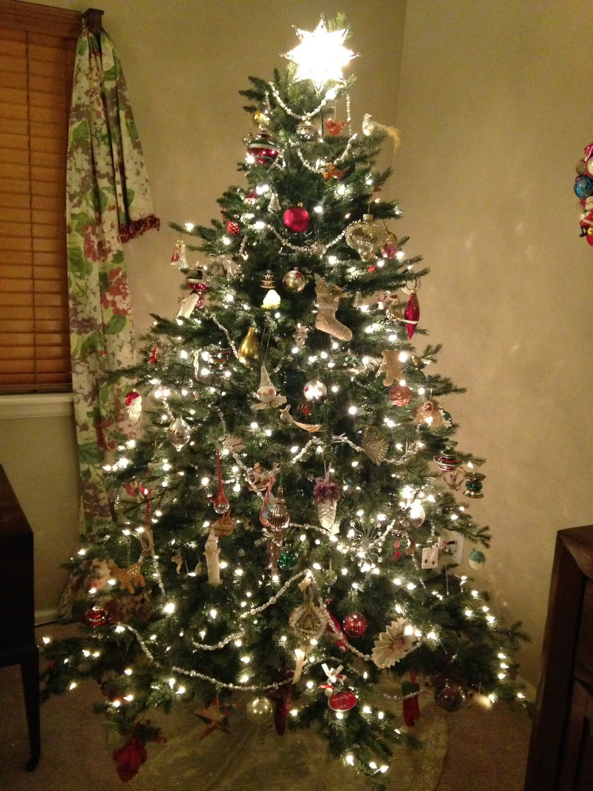 The tree is up!
