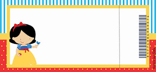 Blancanieves Nena: Invitaciones para Imprimir Gratis. Blancanieves Nena: Invitaciones para Imprimir Gratis.