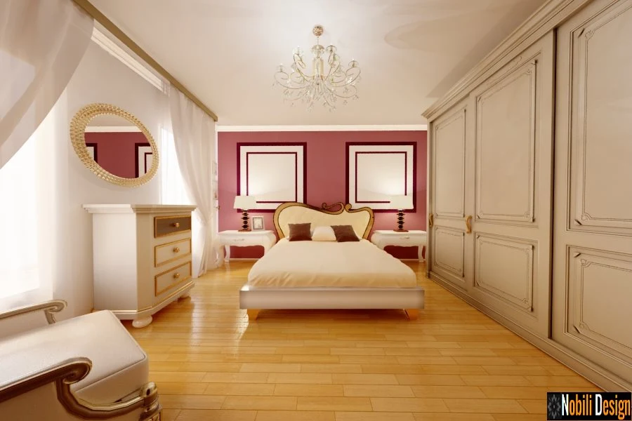 Design interior dormitor clasic si modern - Design interior vila clasica Brasov