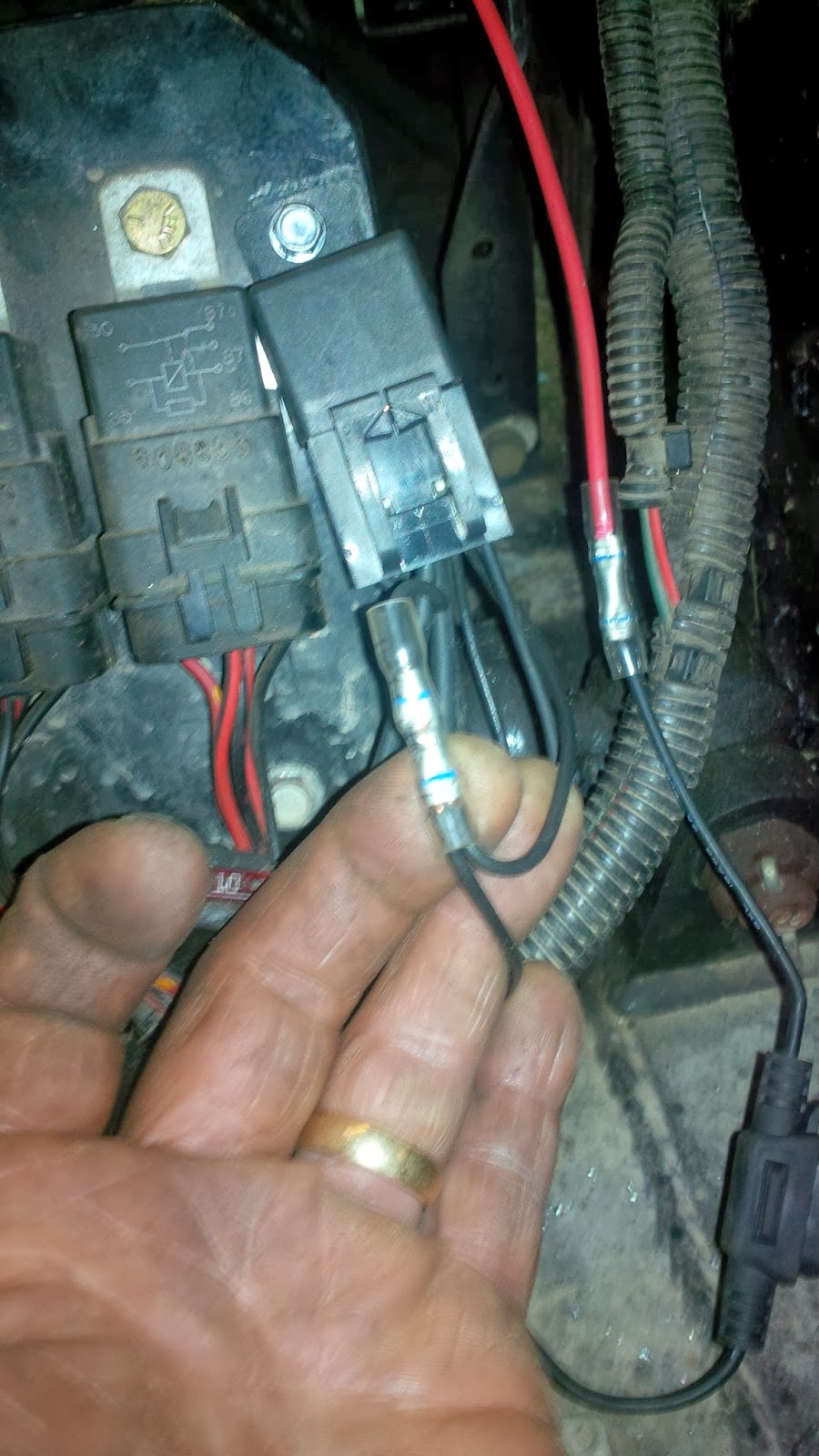 Bobs Shop Toro 1250 sprayer Park Brake Buzzer install