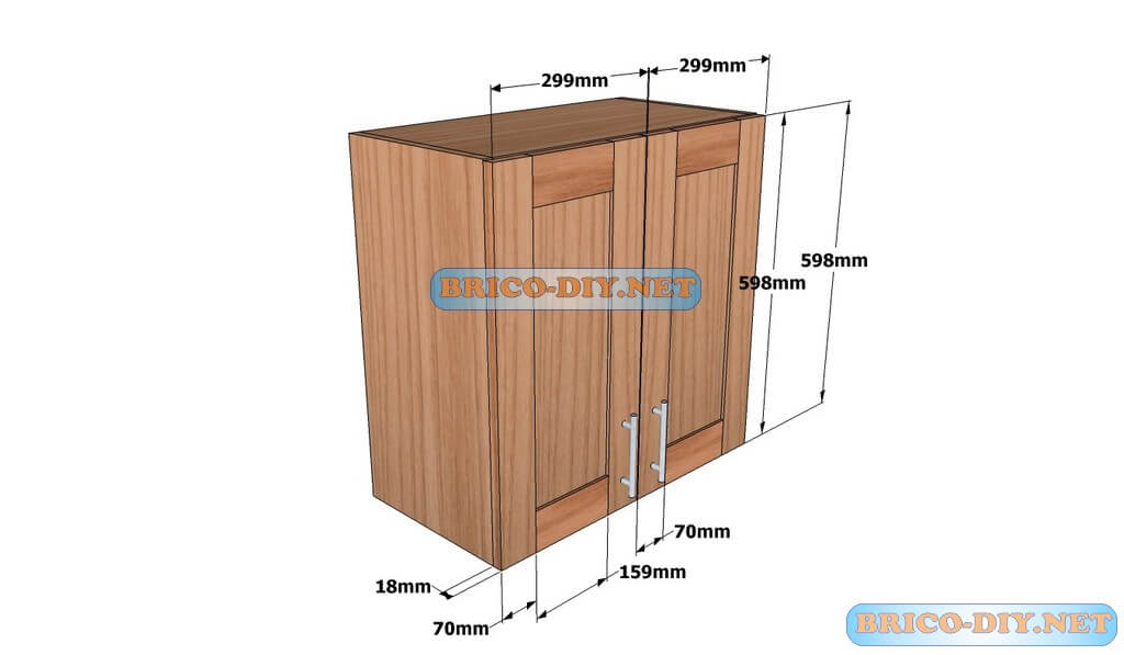 construir una alacena mueble de cocina plano alacena de madera cedro 60 cm de construir una alacena mueble de cocina plano alacena de madera cedro 60 cm de