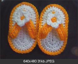 Bernat: Pattern Detail - Handicrafter Cotton - Flip Flop Flowers