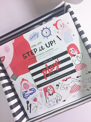 Play! by Sephora April 2017 box Play! by Sephora April 2017 box