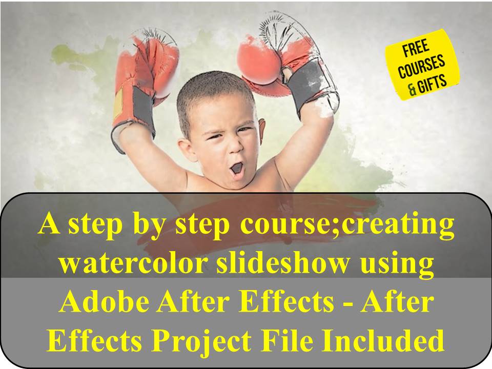 After Effects Create Sketch Watercolor Story Slideshow Free In This After Effects Course You Will Learn How To Utilize The Greatly Capable Adobe Make A Portray Watercolor Story Slideshow Like One