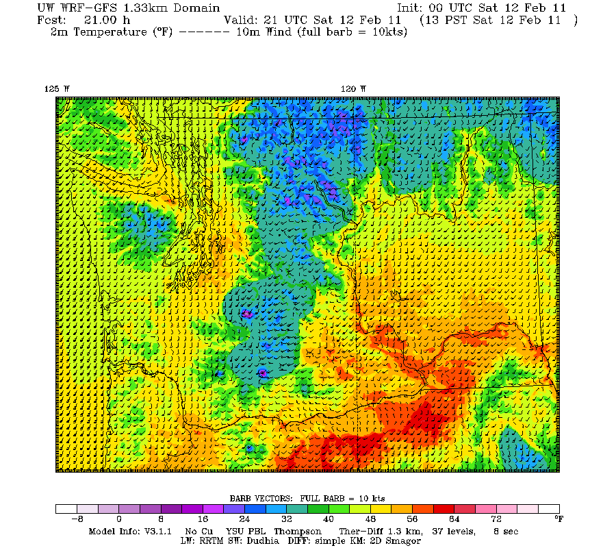 Cliff Mass Weather Blog Walla Walla Warmth