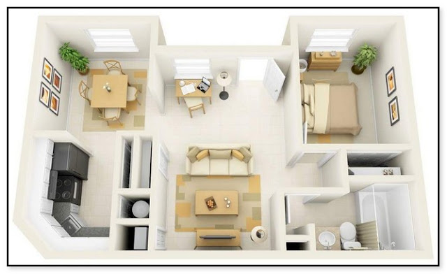 IDE KREATIF: DESAIN RUANG DI APARTEMEN IDE KREATIF: DESAIN RUANG DI APARTEMEN