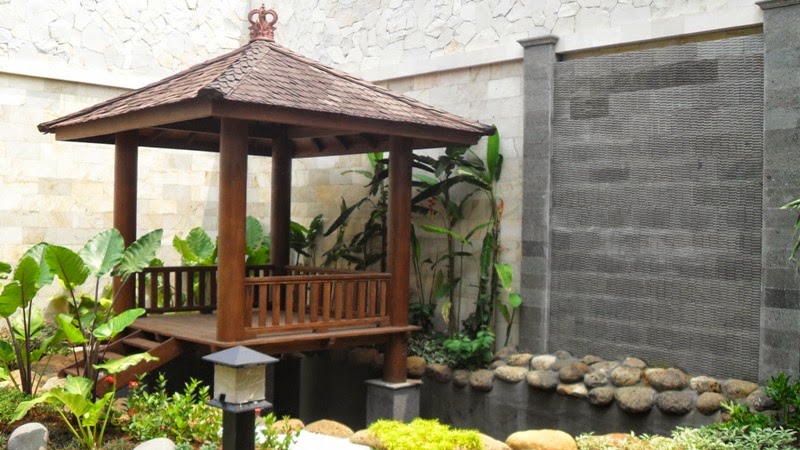 Merancang Gazebo Minimalis Di Halaman Rumah - Design Rumah Terbaik 2016