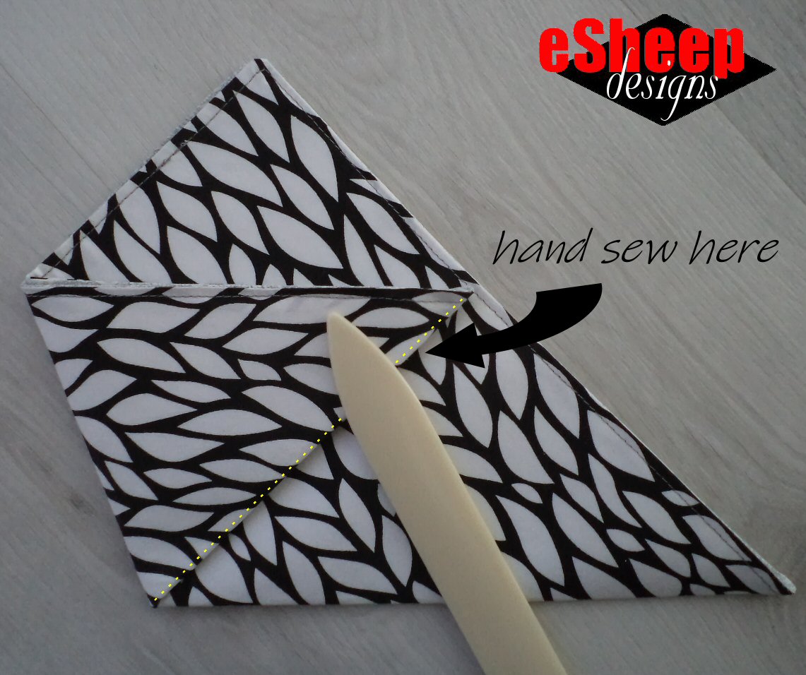 eSheep Designs: Fabric Origami Tutorial — 6 Pocket Pouch