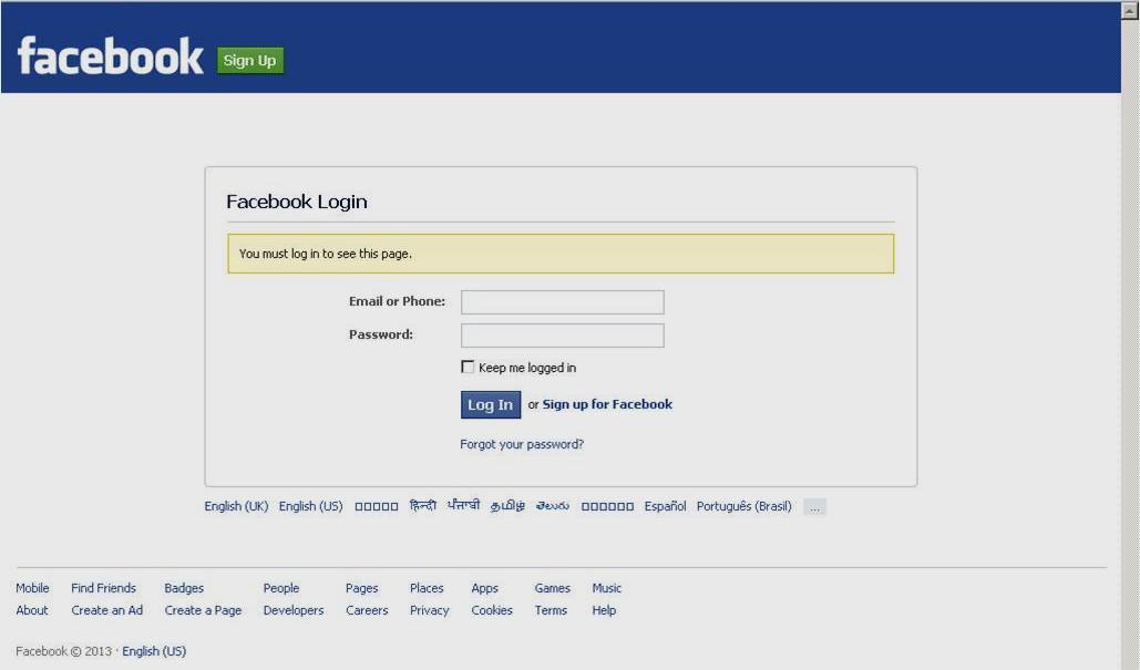 facebook.com login to facebook apps account. 