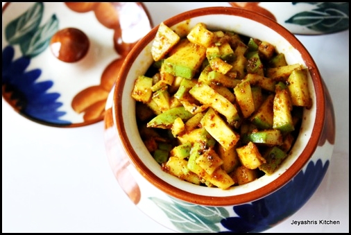 instant mango pickle recipe
