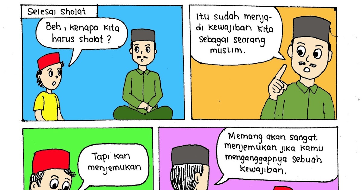 Gambar Komik Kartun Islami | Komicbox