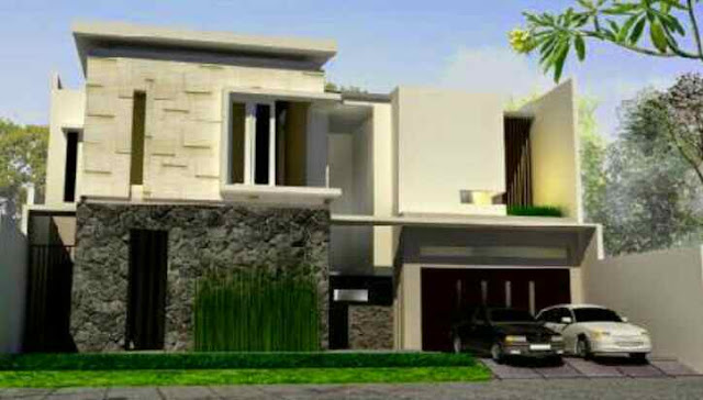Contoh terbaru Model Rumah Minimalis 2 Lantai Tampak Depan MODERN Contoh terbaru Model Rumah Minimalis 2 Lantai Tampak Depan MODERN