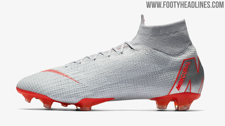 nike mercurial raised on concrete