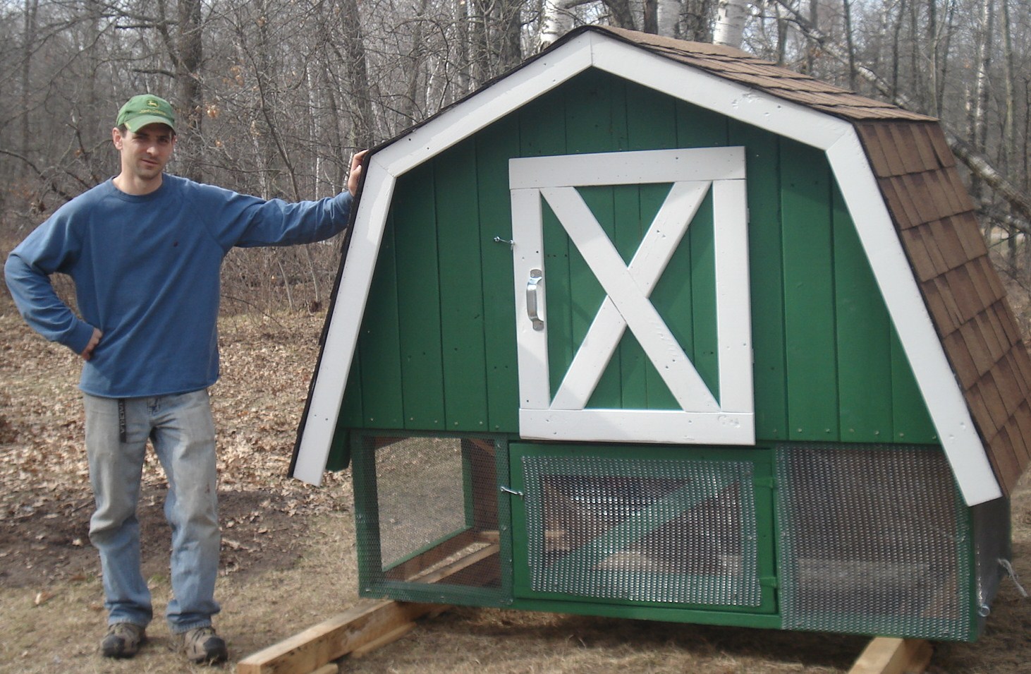 Purple Dancing Dahlias Recycled Lumber Chicken Coops