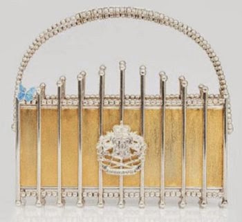 золотой клатч Le Palais golden Le Palais