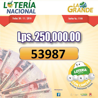 Loteria Grande sorteo 1188 - 3er premio miercoles 30-11-2016 loteria-grande-sorteo-1188-3er-premio-miercoles-30-11-2016