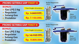 KREDIT SETRIKA UAP JAKARTA 