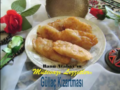 Güllaç Kızartması Yapılışı