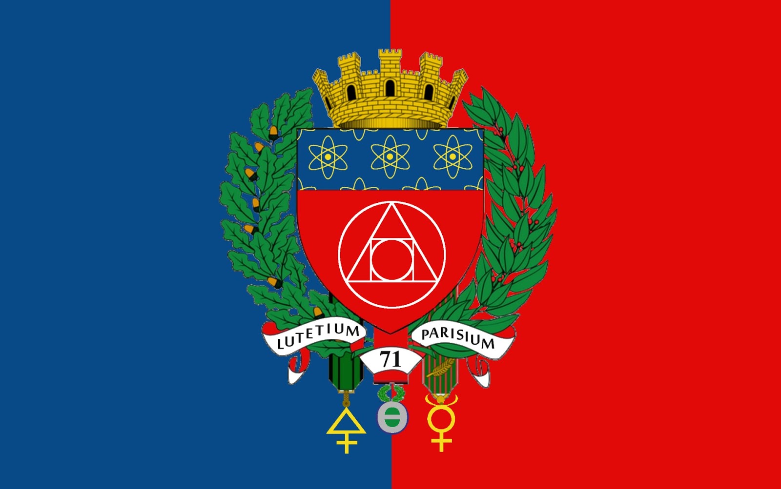 Flag of Paris (photo) Flag of Paris (photo)