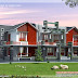 Super luxury 6 bedroom India house plan