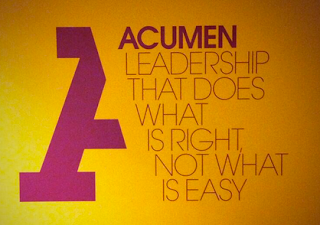 Leadership that does what is right not what is easy
