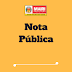 Nota Pública de Esclarecimento