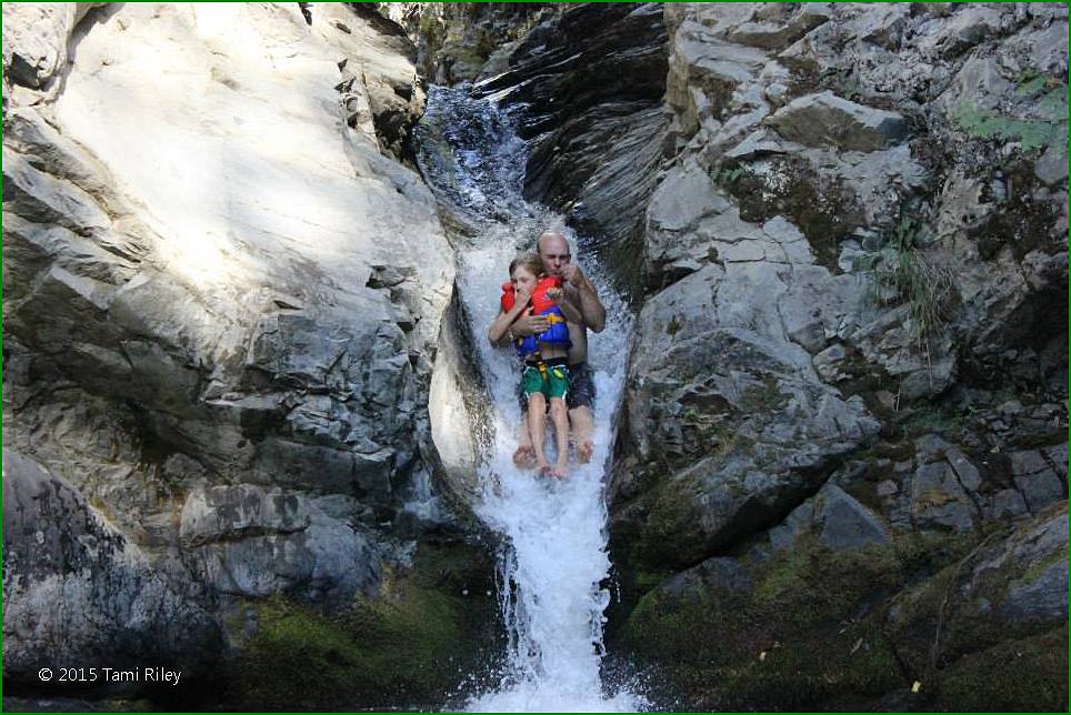 Syringa Provincial Park Natural Water Slide Syringa Provincial Park Natural Water Slide