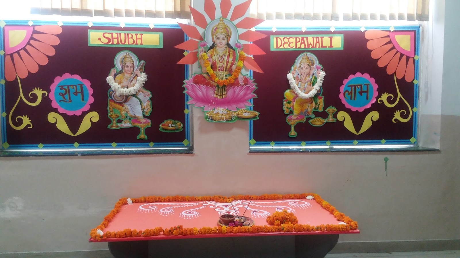 Art ,Craft ideas and bulletin boards for elementary schools diwali