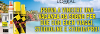 Studio Line e Studio Pro: con L'Oreal vinci viaggi da sogno Logo Studio Line e Studio Pro: con L'Oreal vinci viaggi da sogno