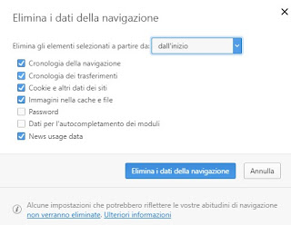 cancellare i cookie su Opera 2 cookie su Opera