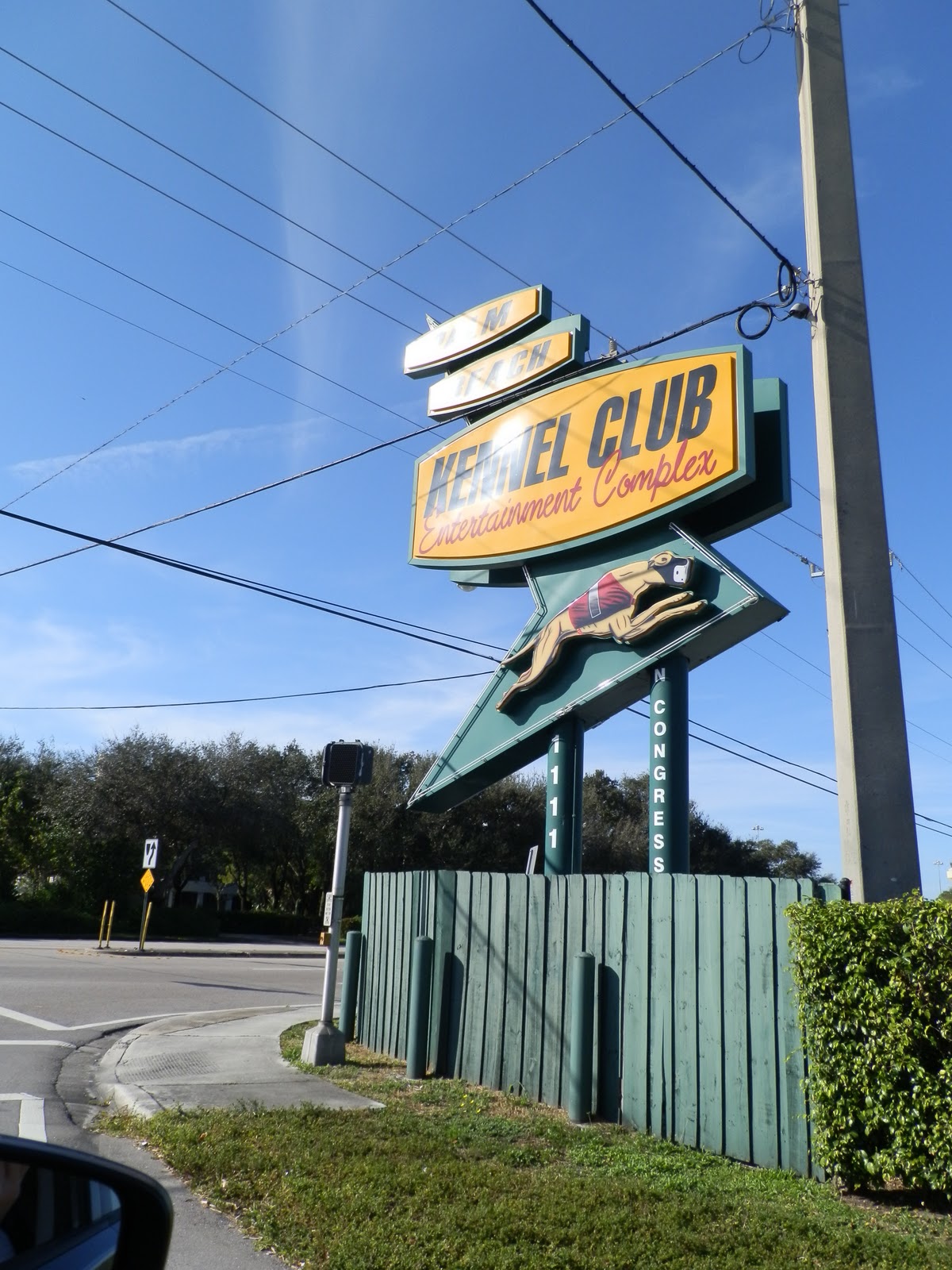 Places To Go, Buildings To See Palm Beach Kennel Club Sign West Palm
