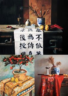 Китайский натюрморт, китайская живопись
