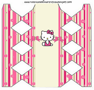 Hello Kitty with Flowers: Free Printable Boxes. - Oh My Fiesta! in english