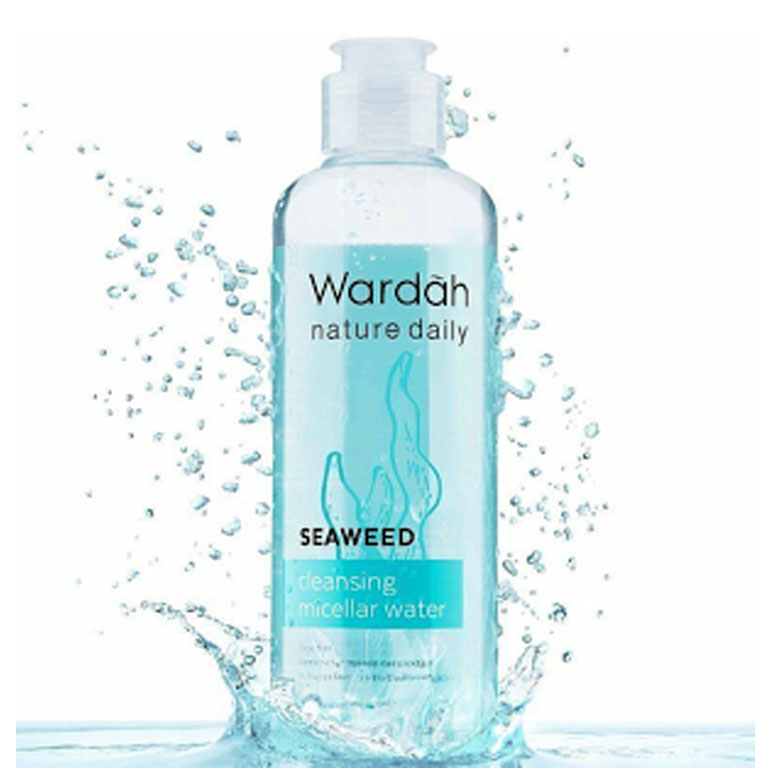 harga wardah nature daily seaweed cleansing micellar water harga wardah nature daily seaweed cleansing micellar water