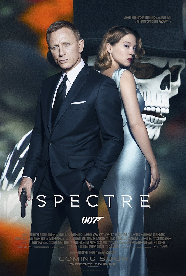 ｃｉａ こちら映画中央情報局です Spectre ダニエル クレイグ主演の 007 の最新作 スペクター が 初公開のカットを披露したアクション満載の新しいテレビスポットと レア セドゥーのボンドガール マデリンをフィーチャーしたクールなポスター