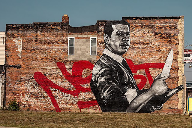 Askew Tribute To Nekst Street Art Mural In Detroit