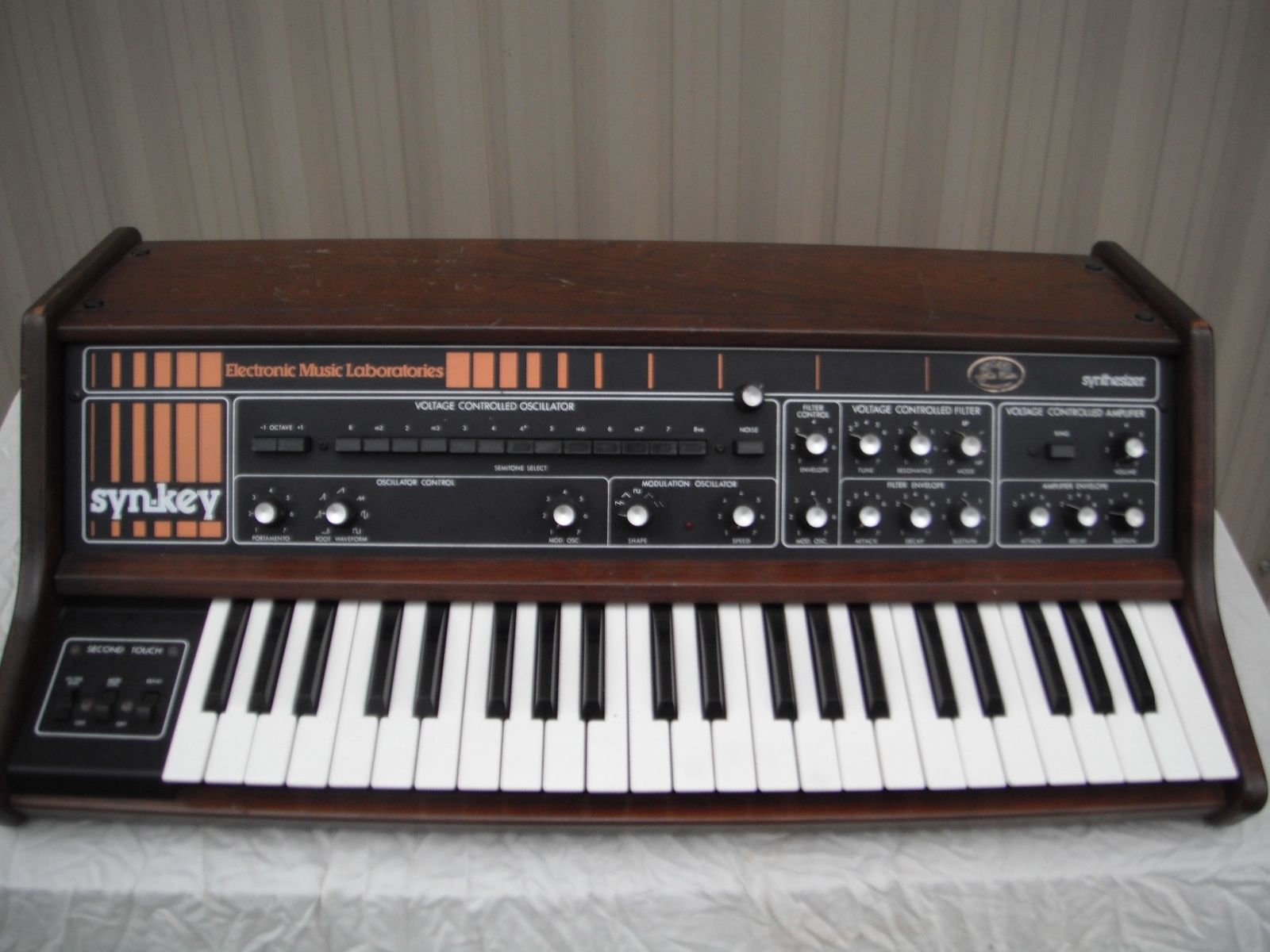 MATRIXSYNTH Rare Working Vintage EML SynKey 1500 Analog Synthesizer