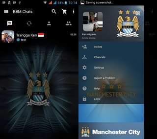 Download BBM Manchester City APK
