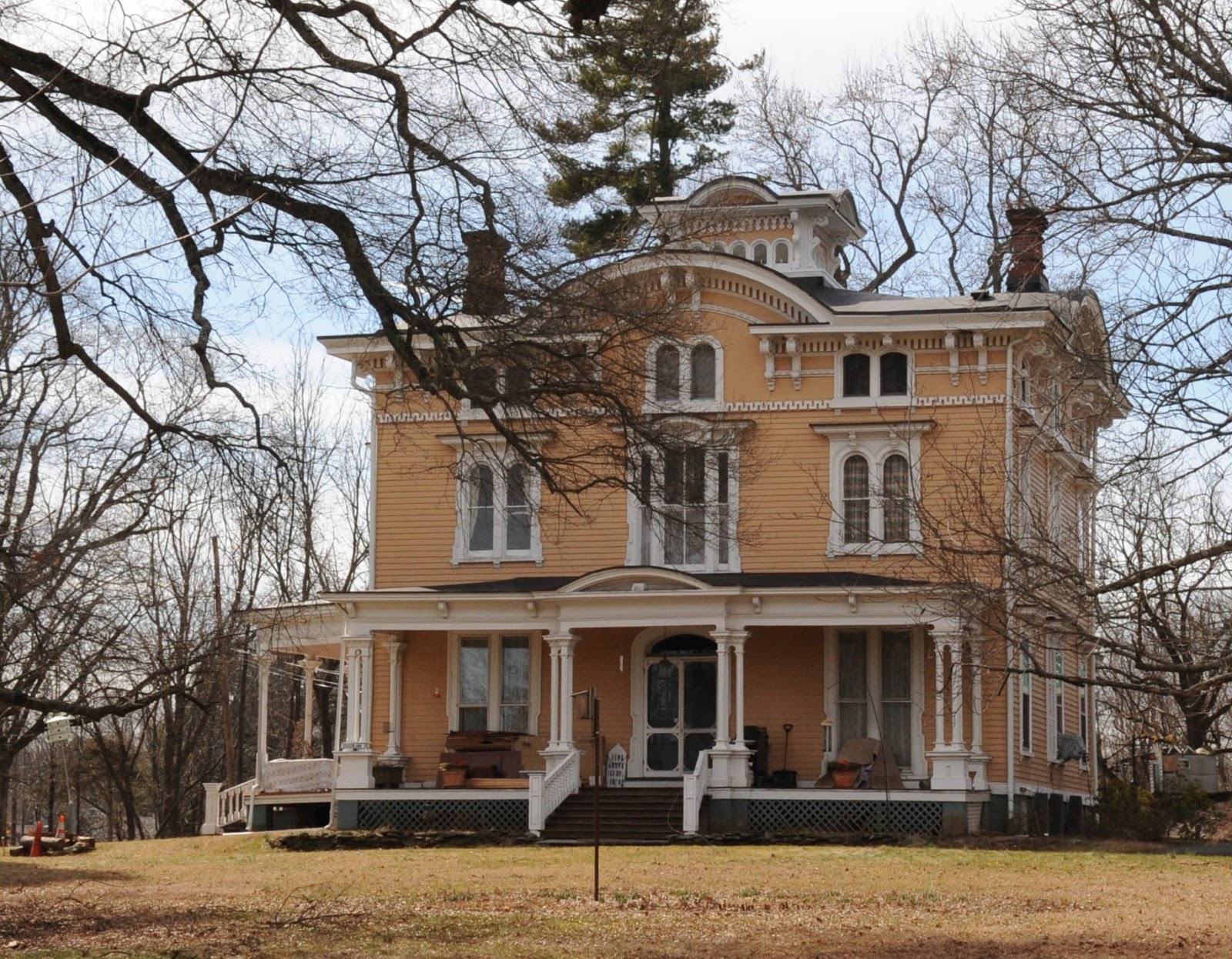 The Picturesque Style Italianate Architecture The John G. Schenck