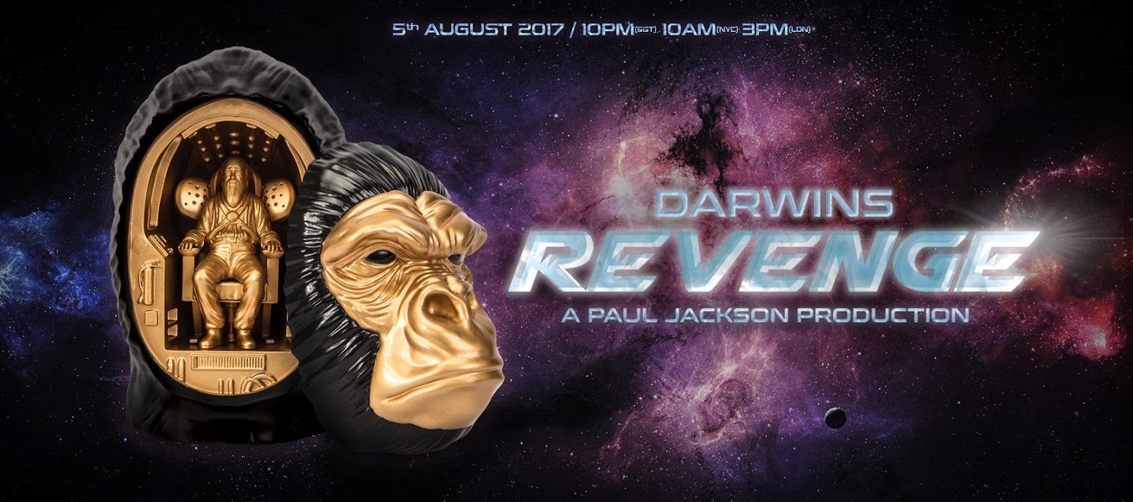 The Blot Says... Darwin’s Revenge Resin Figure by Paul Jackson x Mighty Jaxx