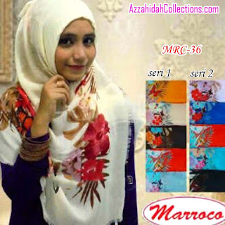 Jilbab Segi Empat Umama Scarf Marocco - www.azzahidahcollections.com