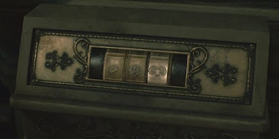 Lion Statue Medallion, 2F, Crown, Lion, Ram, Resident Evil 2 1-Shot Demo